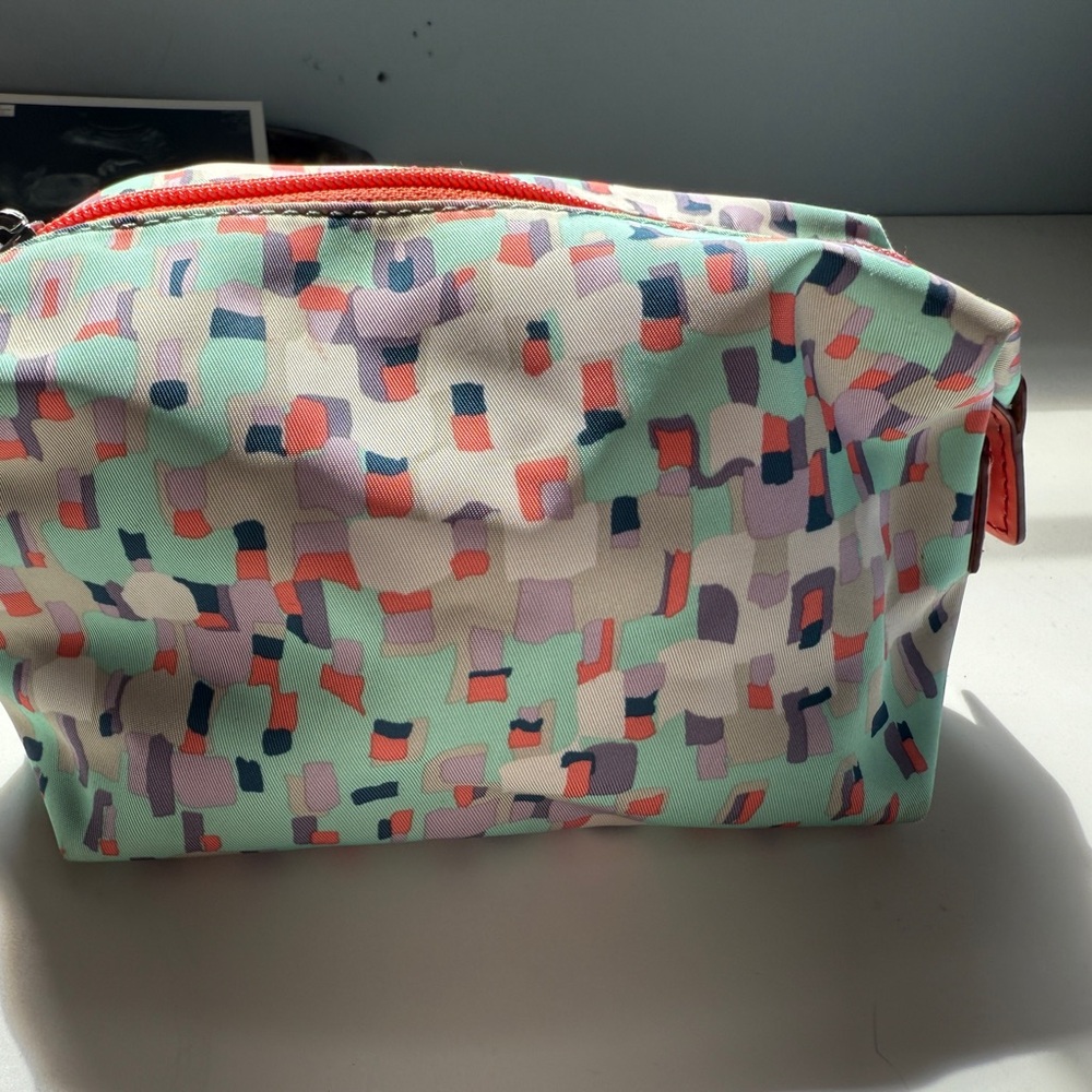 Fossil Multicolor Patterned Cosmetic Bag - Picture 2 of 9